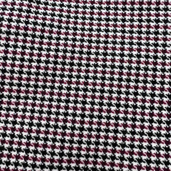 Zara Brown/Maroon Houndstooth High Rise Skinny Pants- M - Picture 9 of 9